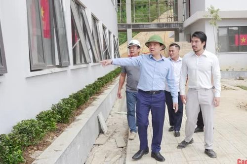 Chủ tịch UBND tỉnh Lê Hải Hòa kiểm tra công tác chuẩn bị khai giảng năm học mới tại các trường phổ thông nội trú liên cấp
