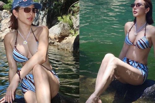 Mẹ đơn thân U55 là hoa hậu nổi tiếng, diện áo tắm khoe dáng 'vạn người mê', sở hữu biệt thự triệu đô