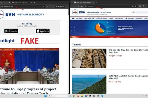 Tổng công ty Điện lực miền Nam cảnh báo website giả mạo phát tán mã độc, đánh cắp OTP ngân hàng