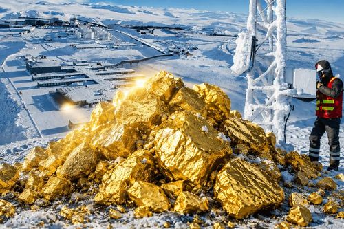 Khám phá mỏ vàng khổng lồ giữa vùng băng giá -58°C