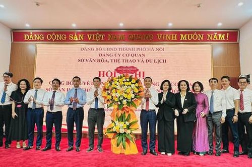 Thành lập Đảng bộ cơ quan Sở Văn hóa, Thể thao và Du lịch thành phố Hà Nội