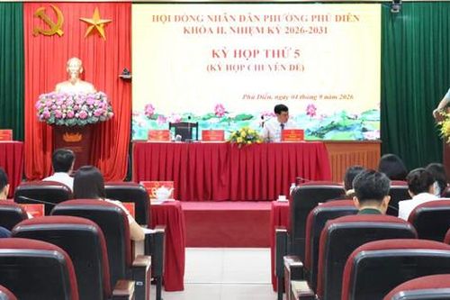 HĐND phường Phú Diễn xem xét điều chỉnh biên chế giáo dục sau sắp xếp trường học