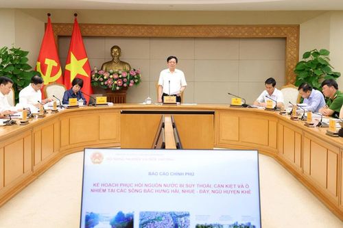 Chỉ đạo của Phó Thủ tướng để hồi sinh 3 dòng sông ô nhiễm, suy kiệt