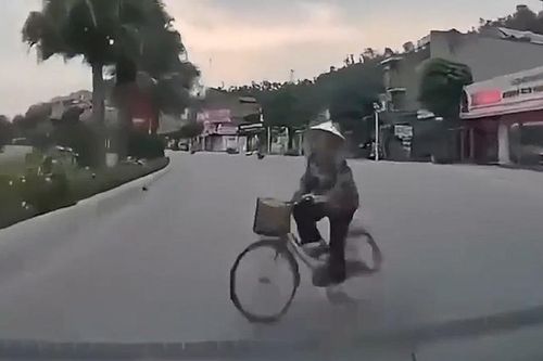 Người đi xe đạp bị ô tô chạy 85km/h tông văng trên đường