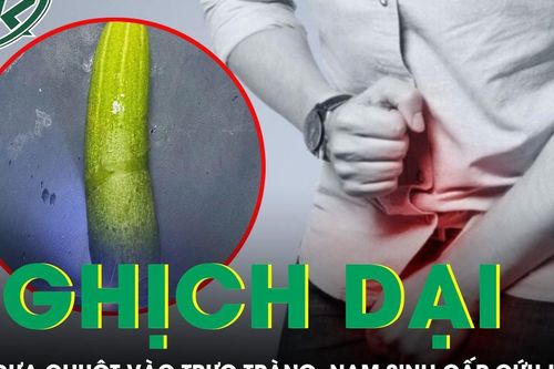 Nam sinh lớp 9 nhập viện sau khi nhét dưa chuột dài 20cm vào trực tràng