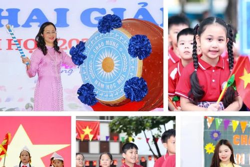 Niềm vui cộng hưởng trong lễ khai giảng trường Tiểu học Giảng Võ sau sáp nhập