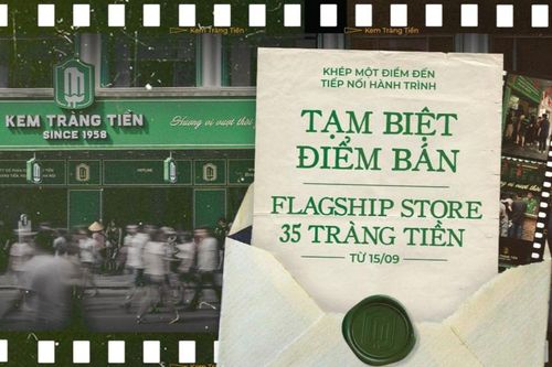 Kem Tràng Tiền dừng đón khách tại cơ sở 35 Tràng Tiền sau gần 70 năm