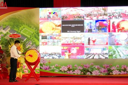 Quảng Trị: Khai giảng năm học mới trong ngôi trường hiện đại nơi biên giới Thượng Trạch