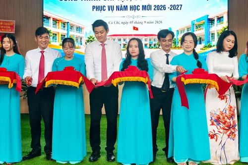 Đầu tư 38,2 tỷ đồng sửa chữa 3 trường học ở xã Củ Chi