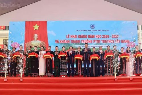 Nhiều trường nội trú mới khang trang chuẩn bị cho năm học 2026-2027