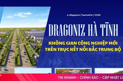 DragonIZ Hà Tĩnh: Không gian công nghiệp mới trên trục kết nối Bắc Trung Bộ
