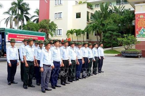 Lễ xuất quân tìm kiếm, quy tập hài cốt liệt sĩ quân tình nguyện và chuyên gia Việt Nam hy sinh tại Lào