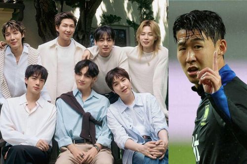 Son Heung Min gây sốt khi xuất hiện trong concert của BTS