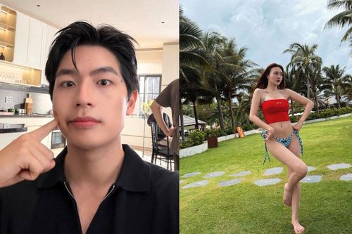 Quốc Anh phản ứng khi Ninh Dương Lan Ngọc khoe ảnh áo tắm