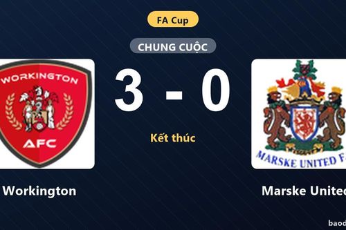 Đánh bại Marske United 3-0, Workington tạo dấu ấn tại vòng sơ loại FA Cup