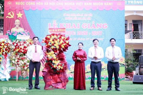 Các trường học, cơ sở giáo dục tại thành phố Đồng Nai đồng loạt khai giảng năm học mới