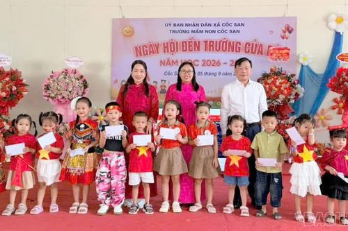 Lào Cai: Các địa phương đồng loạt khai giảng năm học mới 2026 - 2027