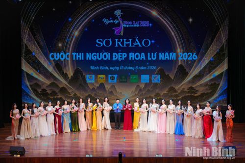 Những khoảnh khắc ấn tượng trước thềm chung kết "Người đẹp Hoa Lư 2026"