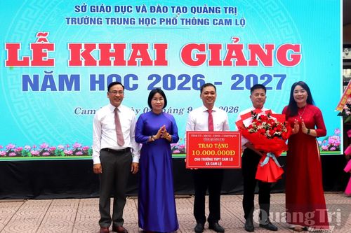Các cơ sở giáo dục tổ chức khai giảng năm học mới 2026-2027