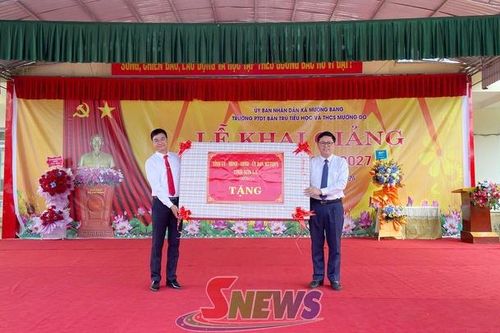 Mường Bang hân hoan Lễ khai giảng năm học mới