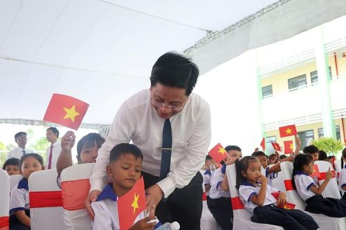 An Giang: Hàng nghìn học sinh đón nhiều niềm vui trong năm học mới 2026-2027