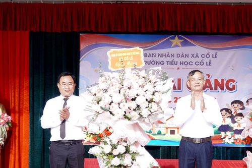 Trường Tiểu học Cổ Lễ rộn rã niềm vui ngày khai giảng