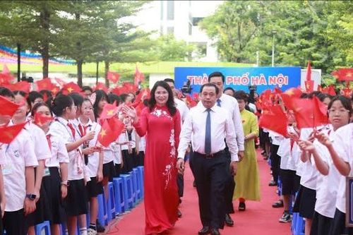 Trường THCS Trần Duy Hưng điểm sáng của ngành Giáo dục Thủ đô