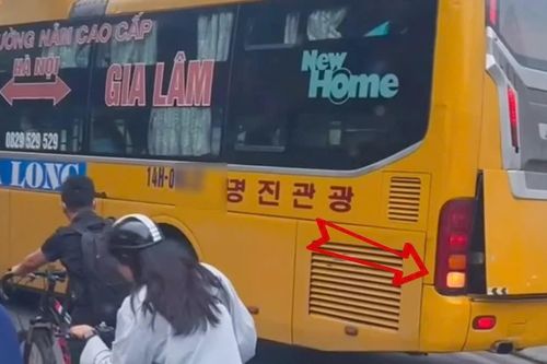 Xử phạt lái xe giường nằm lùi ngược chiều gây nguy hiểm