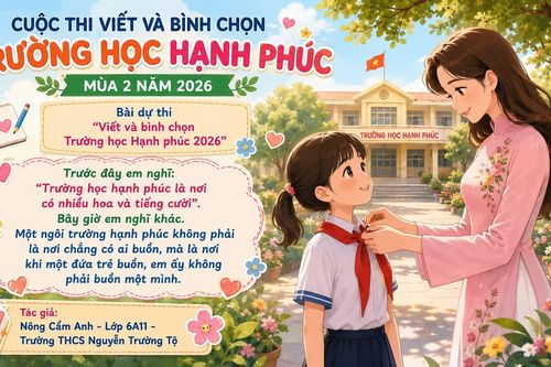 Chiếc khăn quàng bị lệch và bài học yêu thương không có trong sách vở