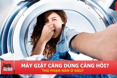 Máy giặt bốc mùi ẩm mốc? 4 bước đơn giản giúp xử lý ngay tại nhà