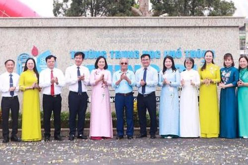 Khánh thành Trường THPT Trung Giã, tạo không gian học tập hiện đại