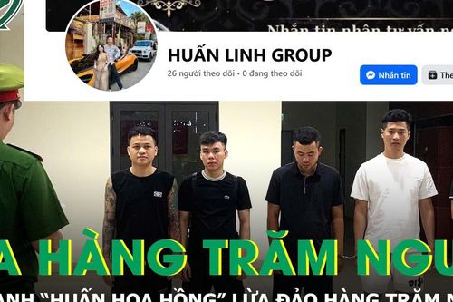 Giả danh 'Huấn Hoa Hồng' dụ vay tiền, nhóm đối tượng lừa hàng trăm người