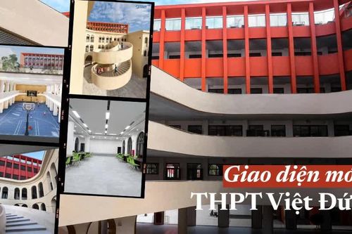 Giao diện mới của THPT Việt Đức gây sốt: Teen bật mí còn nơi 'peak nhất' chưa khui