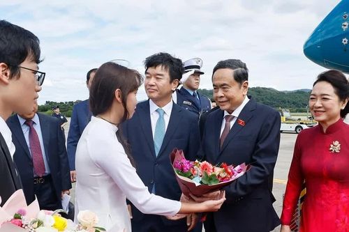 [Ảnh] Chủ tịch Quốc hội Trần Thanh Mẫn đến Seoul, bắt đầu thăm chính thức Hàn Quốc