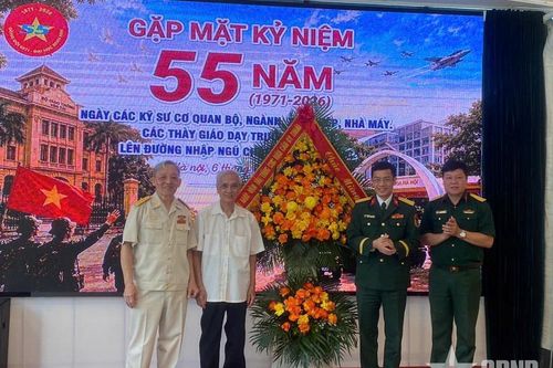 Gặp mặt kỷ niệm 55 năm Ngày các kỹ sư cơ quan bộ, ngành, xí nghiệp nhà máy và giáo viên đại học lên đường nhập ngũ