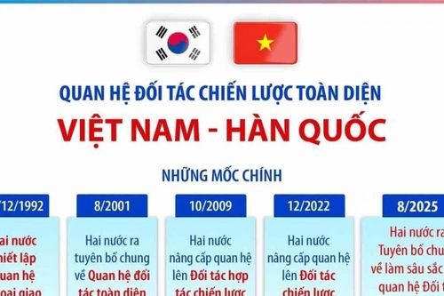 Đưa quan hệ Đối tác chiến lược toàn diện Việt Nam-Hàn Quốc phát triển ngày càng thực chất, hiệu quả