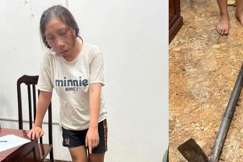 Cầm dao và cuốc đuổi người bán hàng nước ở KCN Ninh Hiệp, một phụ nữ bị bắt tạm giam