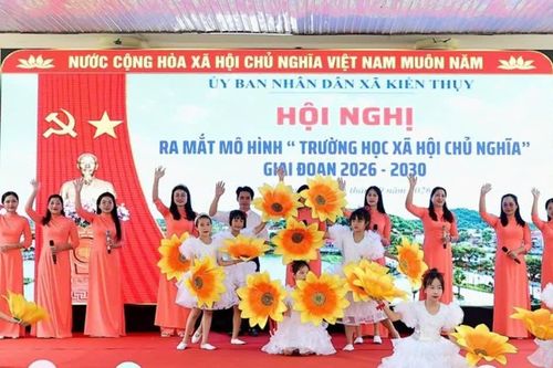 Hải Phòng ra mắt mô hình trường học xã hội chủ nghĩa