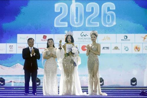 Dương Phương Thảo đăng quang Hoa hậu Miss Galaxy Việt Nam 2026