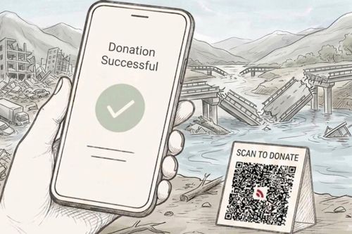 Thanh toán số thúc đẩy làn sóng quyên góp cứu trợ tại Nepal