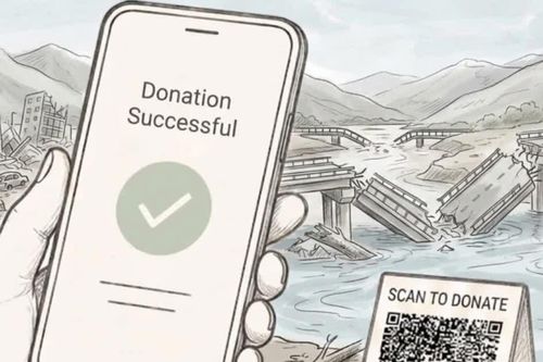Thanh toán số thúc đẩy làn sóng quyên góp cứu trợ tại Nepal