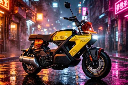 Minibike 'lập dị' dùng hộp số CVT như xe ga, có ABS kênh đôi và TCS