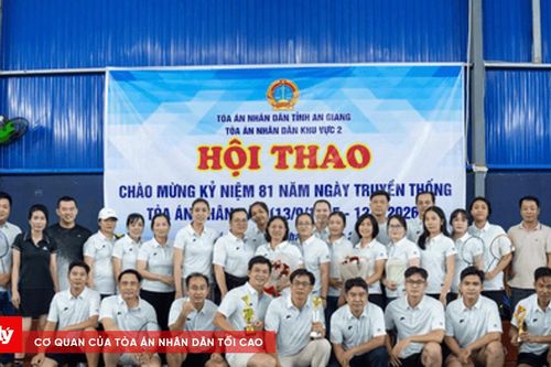 Sôi nổi Hội thao chào mừng 81 năm ngày truyền thống TAND