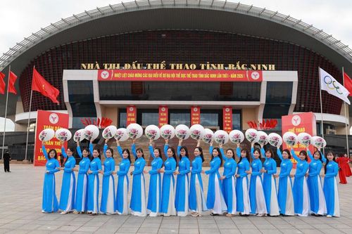 Rộn ràng trước giờ khai mạc Đại hội Thể dục thể thao tỉnh Bắc Ninh lần thứ I