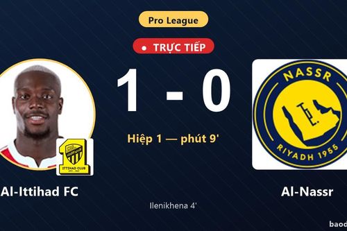 TRỰC TIẾPTrực tiếp Al-Ittihad FC vs Al-Nassr: Al-Ittihad FC mở tỷ số