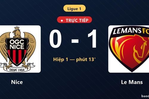 TRỰC TIẾPTrực tiếp Nice vs Le Mans: Le Mans mở tỷ số