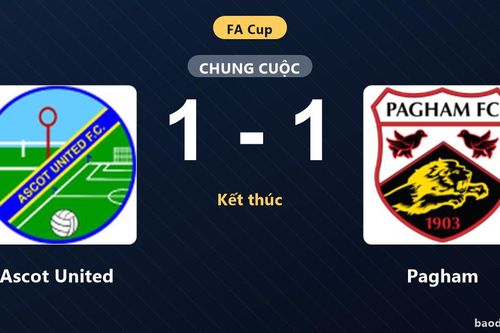 Ascot United và Pagham bất phân thắng bại tại vòng loại FA Cup