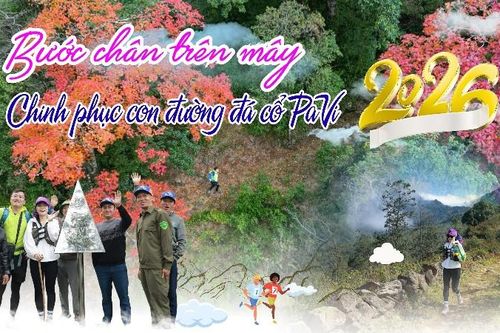 Lai Châu tổ chức Giải 'Bước chân trên mây - Chinh phục con đường đá cổ PaVi năm 2026'