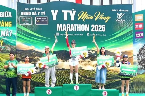 Ấn tượng Giải chạy “Y Tý mùa vàng Marathon 2026”