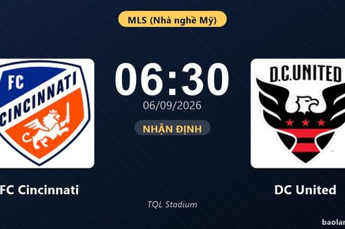 Nhận định FC Cincinnati vs DC United: Đội khách đau đầu vì thiếu người